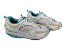 Skechers Shape-Ups 12320 Womens Size 7 Toning Walking Athletic Shoes Pink Blue