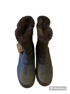 Weatherproof Women's Waterproof Winter Boots Black 8 M NWT