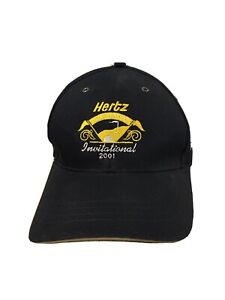 Hertz Rental Car Golf Invitational 2001 Atlanta Chicago Black Baseball Cap Hat