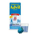 Advil Children's Suspension Ibuprofen 100 mg Blue Raspberry Liquid 4oz Pack of 3