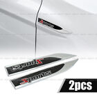 2x Metal Sports Fender Badge Vehicle Car Sticker Rear Side Wing Emblem Decal (For: Nissan)