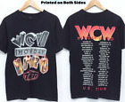 Rare!!! Vintage 90's WCW Monday Nitro USA Tour T-shirt World Championship Wrest