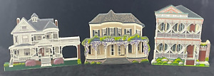 Shelia’s Collectables Houses Set Of 3 Shelf Sitter Savannah, Mobile 1994, 1996