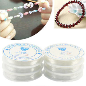 Elastic Clear Beading Thread Stretch Bracelet String Cord Jewelry Making Craft
