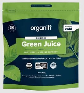 Organifi Green Juice Superfood 30 Day Supply exp 10/25 NEW PACKAGING