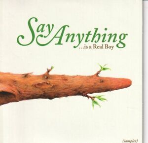 Say Anything Is A Real Boy Sampler CD USA Doghouse 2005 promo cd single in card