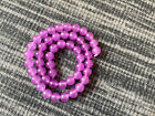 8 mm Natural Purple Jade Gemstone Round Loose Beads 15
