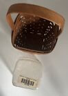 Excellent Small Spoon Longaberger Basket With Plastic Insert And Original Label