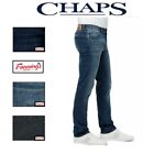 Chaps Men's Slim Leg Stretch Straight 5-Pocket Denim Jeans  - H43