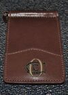 NEW YRI Embroidered Leather Money Clip & Card Holder Wallet OAKMONT COUNTRY CLUB