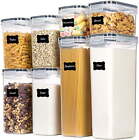 New ListingKitchen Food Storage Containers Set, Kitchen Pantry Organization and Storage
