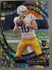 2020 PANINI SELECT justin herbert rc silver disco field level chargers SSP #344