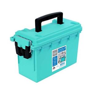 Logix 12533 Stackable Craft Storage Box Handle Locking Art Supply Box Plastic