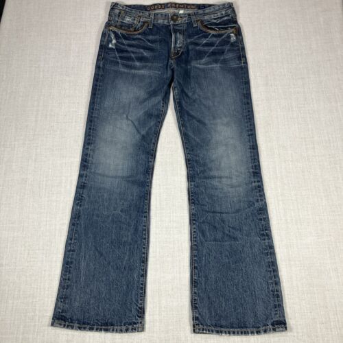 Guess Premium Jeans Mens 34x33 Falcon Bootcut USA Made