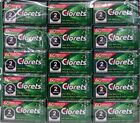 CLORETS MINT FLAVORED GUM / CHICLE - BOX OF 60 PACKETS - FREE SHIPPING