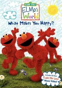 Elmo's World - What Makes You Happy? - DVD - VERY GOOD