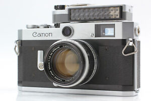 New ListingMeter OK! [Near MINT] Canon P Rangefinder Film Camera 50mm F1.8 Lens From JAPAN