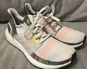 Adidas EF3675 Mens Ultraboost 19 Pride  Running Sneakers Shoes Size 9.5
