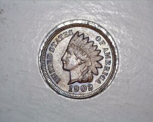 1902 1c AU ? indian head cent #214