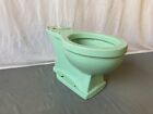 Vtg Mid Century Pale Jadeite Green Porcelain Toilet Bowl Old Original 138-22E