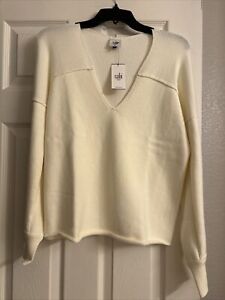 Cabi New NWT Easy Pullover #6172 Ivory. Size medium. Was $130