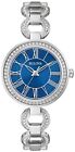 Bulova Women's Quartz Silver Crystal Accents Roman Numeral Watch 32MM 96L303