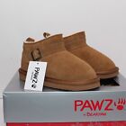 New Pawz by Bearpaw Women's Amy  Suede Boots Hickory Size 8  Ugg Like Style