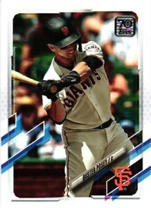 2021 TOPPS SERIES ONE 70TH BUSTER POSEY #301 BASEBALL CARD