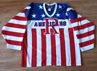 Rochester Americans AHL SP Hockey Jersey  Stars n Stripes Retro Made In Canada