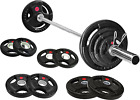 Cast Iron Olympic 2-Inch Weight Plates Including 7FT Olympic Barbell