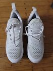 Nike Air Max 270 White Silver 943345-103 Shoes Sneakers Youth 5, Women Sz 6