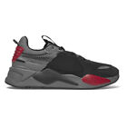 Puma RsX Halves Lace Up  Mens Black, Grey Sneakers Casual Shoes 38575401