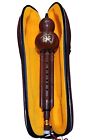 Bamboo chinese Hulusi Ethnic Gourd flute c Key Musical instrument with case