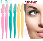 6pcs Eyebrow Razor Trimmer Face Hair Removal Safety Shaper Shaver Tool Women