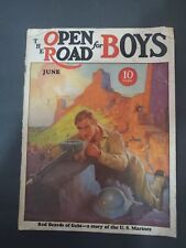 THE OPEN ROAD FOR BOYS MAGAZINE JUNE 1932