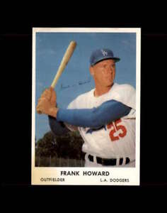 1962 Bell Brand Baseball #025 Frank Howard STARX 7 NM  CS87647