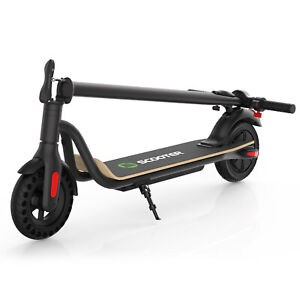 RECHARGEABLE FOLDING ELECTRIC SCOOTER ADULT KICK E-SCOOTER SAFE URBAN COMMUTER
