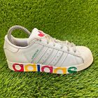 Adidas originals Superstar J Boys Size 4Y White Athletic Shoes Sneakers FY1149