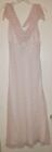 NEW Randolph Duke the Look Women's 10 Silk layered Dress cream beige & pink, NWT
