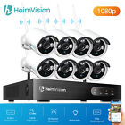 HeimVision Home Wireless Security Camera System 8CH 1080P HD WIFI NVR Outdoor IP