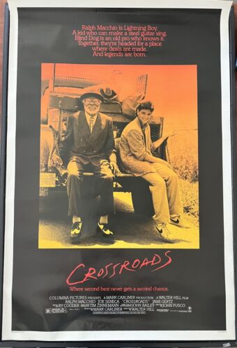 Crossroads (1986) Original Movie Poster - Rolled - Ralph Macchio 