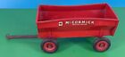 Vtg McCormick Deering Tractor Trailer Toy Car IH Plastic By Product Miniatures