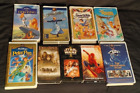 New Listing9 VHS Tapes Mixed Movies Lot of Pre-Owned