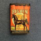 Vintage Big Ben Specimen Empty Vertical Pocket Tobacco