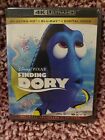 Disney Pixar Finding Dory (4K Ultra HD + Blu-Ray + Digital, 2016) New