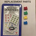 Mexican Train Dominoes REPLACEMENT MARKERS Set of 4 Cardinal 2004 Double Twelve