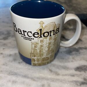 New ListingStarbucks Barcelona Coffee Mug 16 oz Global City Icon Collectors Series 2015
