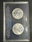 Whitman American Silver Eagle 2021 One Ounce  Type 1 And Type 2 Set BU BEAUTIFUL