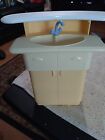 Mattel 1998 Barbie So REAL Now Doll Yellow White Kitchen Sink Replacements