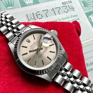 1995 Ladies Rolex Datejust 69174 -  Box + Papers + Serviced